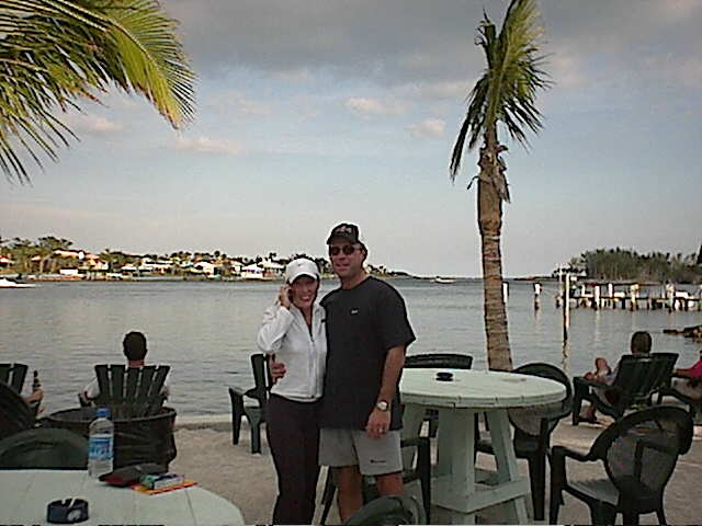 Tom and Julie at Jupiter Inlet